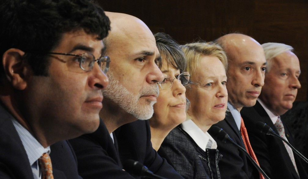 WOLIN, BERNANKE, BAIR, SCHAPIRO, GENSLER AND WALSH SIT FOR TESTIMONY BEFORE THE SENATE BANKING COMMITTEE HEARING ON OVERSIGHT OF DODD-FRANK WALL STREET REFORM AND CONSUMER PROTECTION IMPLEMENTATION, IN WASHINGTON WOLIN, BERNANKE, BAIR, SCHAPIRO, GENSLER AND WALSH SIT FOR TESTIMONY BEFORE THE SENATE BANKING COMMITTEE HEARING ON OVERSIGHT OF DODD-FRANK WALL STREET REFORM AND CONSUMER PROTECTION IMPLEMENTATION, IN WASHINGTON