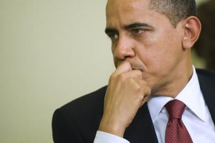 President Obama thinking