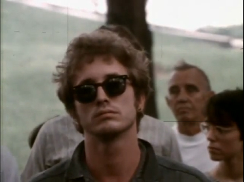 Bill Ayers in grin without a cat