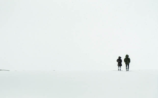 At the edge of a vast nothingness